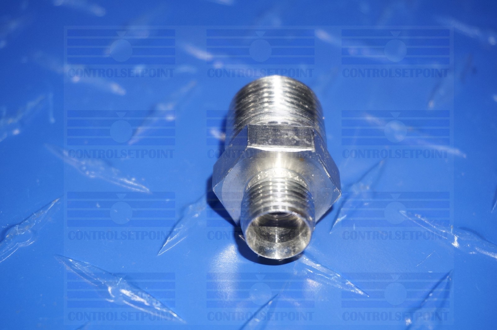 PARKER 3/8″ TUBE TO 1/2″ NPT STRAIGHT MALE TO MALE 316 SST 6MSC8N-316
