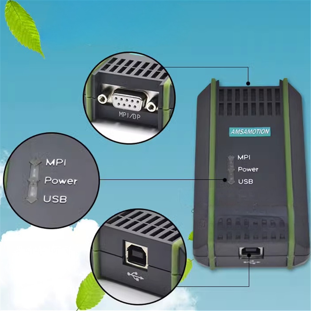 2.5M USB-MPI USB-PPI PLC Cable for Siemens 6ES7972-0CB20-0XA0 S7-200 300 400