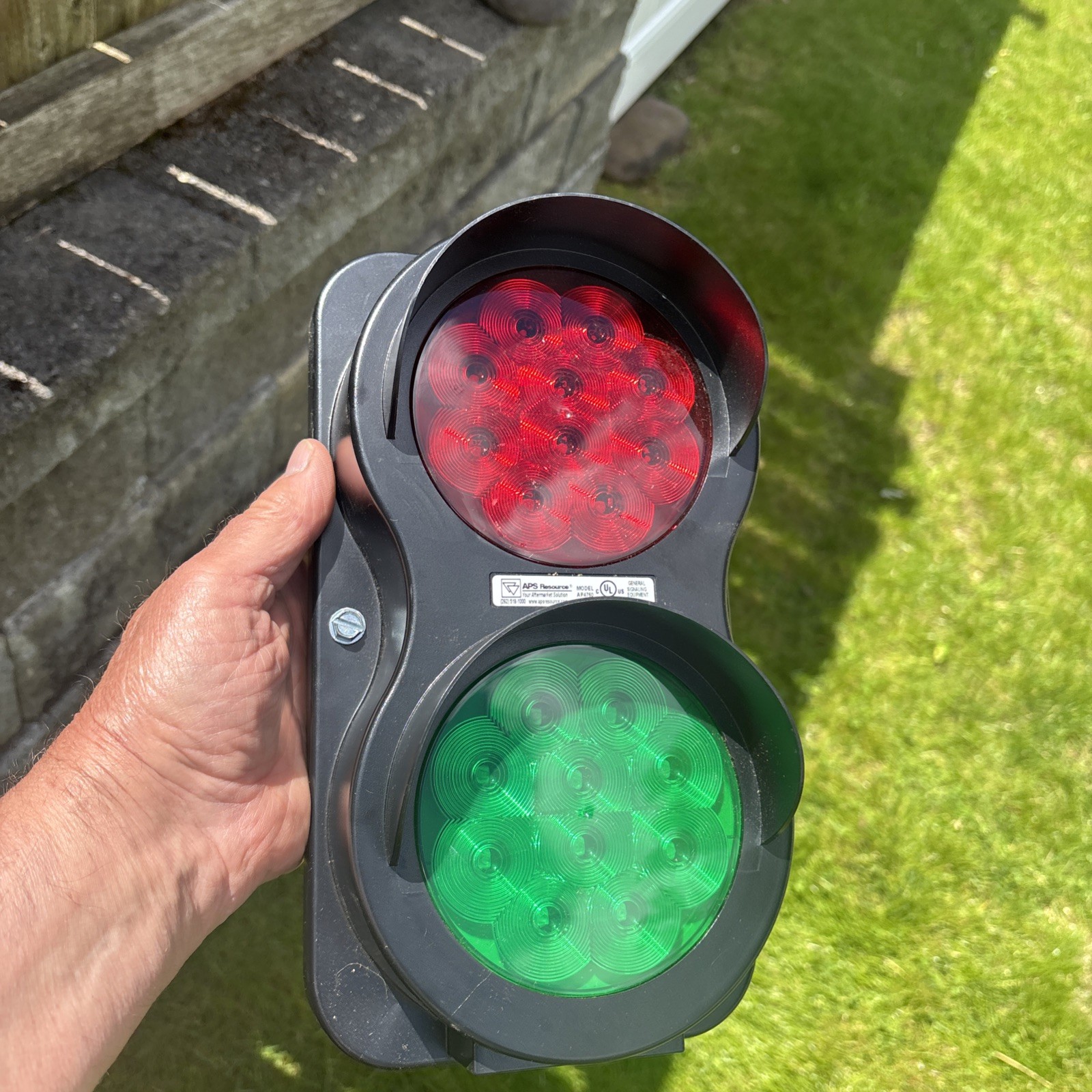 APS Traffic Control Visual Signaling Light Red & Green Truck Loading Dock LED