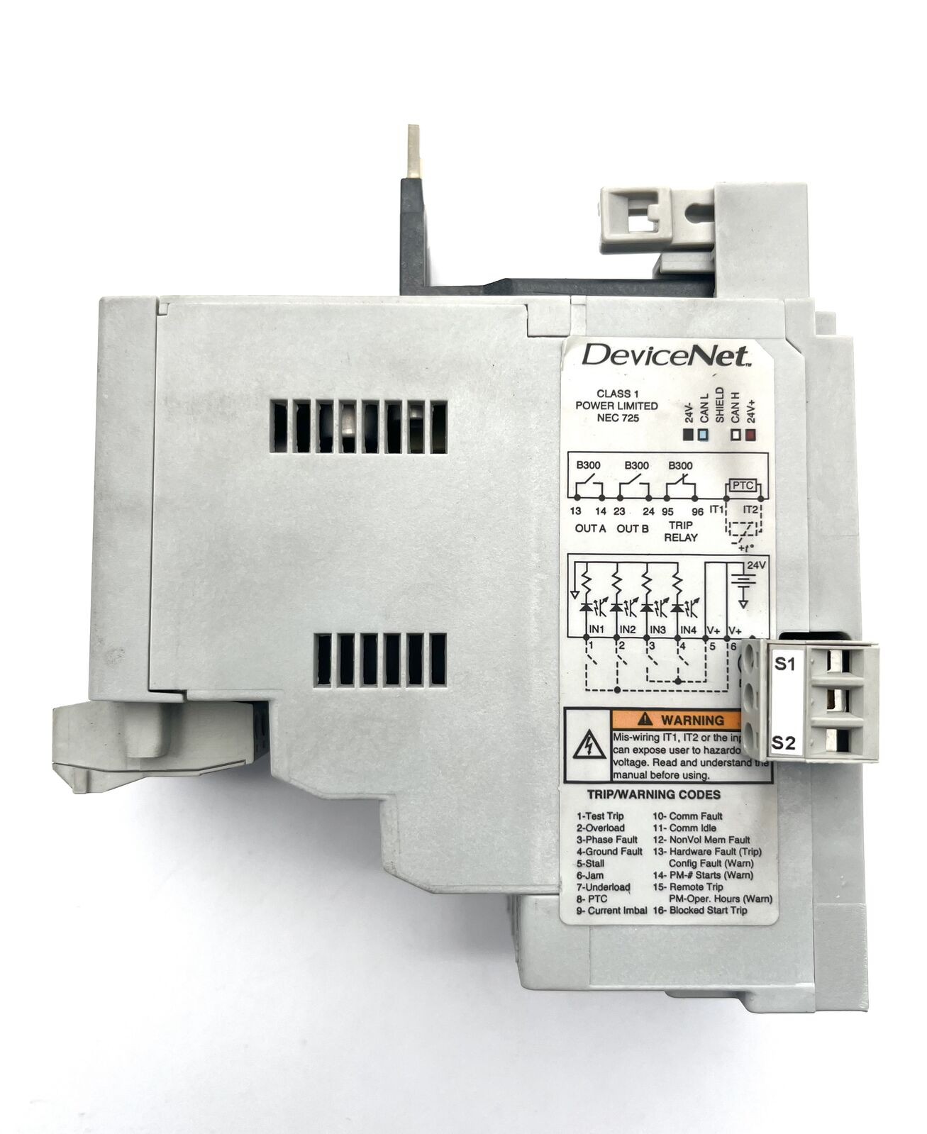 Sprecher+Schuh CEP7-C3-23-5 Solid State Overload Relay Motor Protection 1-5 Amps