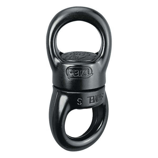 Petzl P58 S Swivel Connector, Aluminum, 5171 lb.