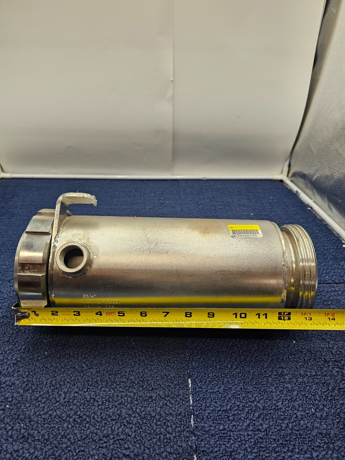 Heavy Duty Replacement Combustion Chamber G3/4″ 0.5Bar 7PSI 50kPa 13″ Length