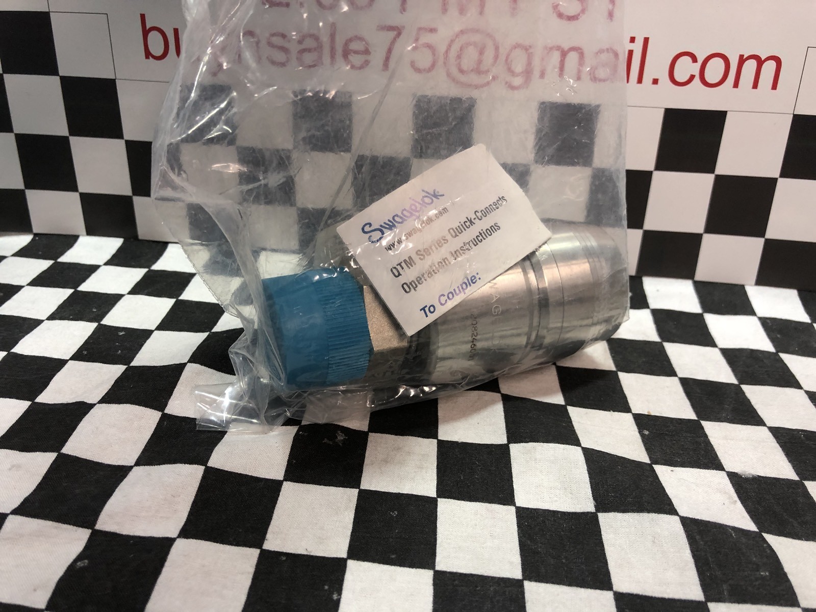 SWAGELOK SS-QTM8A-B-16PM, Quick Connect Body 1″, SHIPSAMEDAY#1373D2