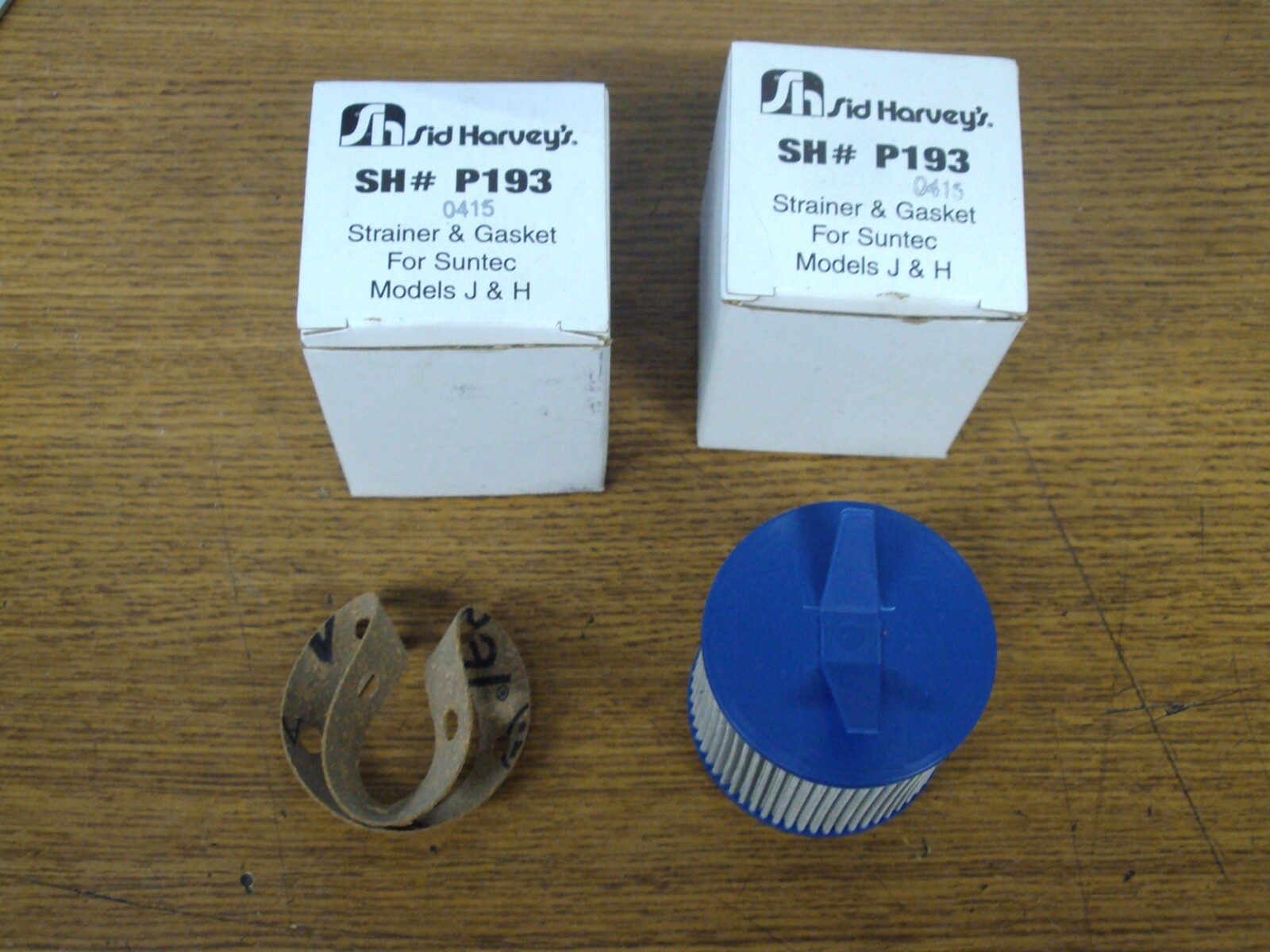 2 New Sid Harveys P/N P193 Strainer Gasket for SunTech Models J & H P193. S21