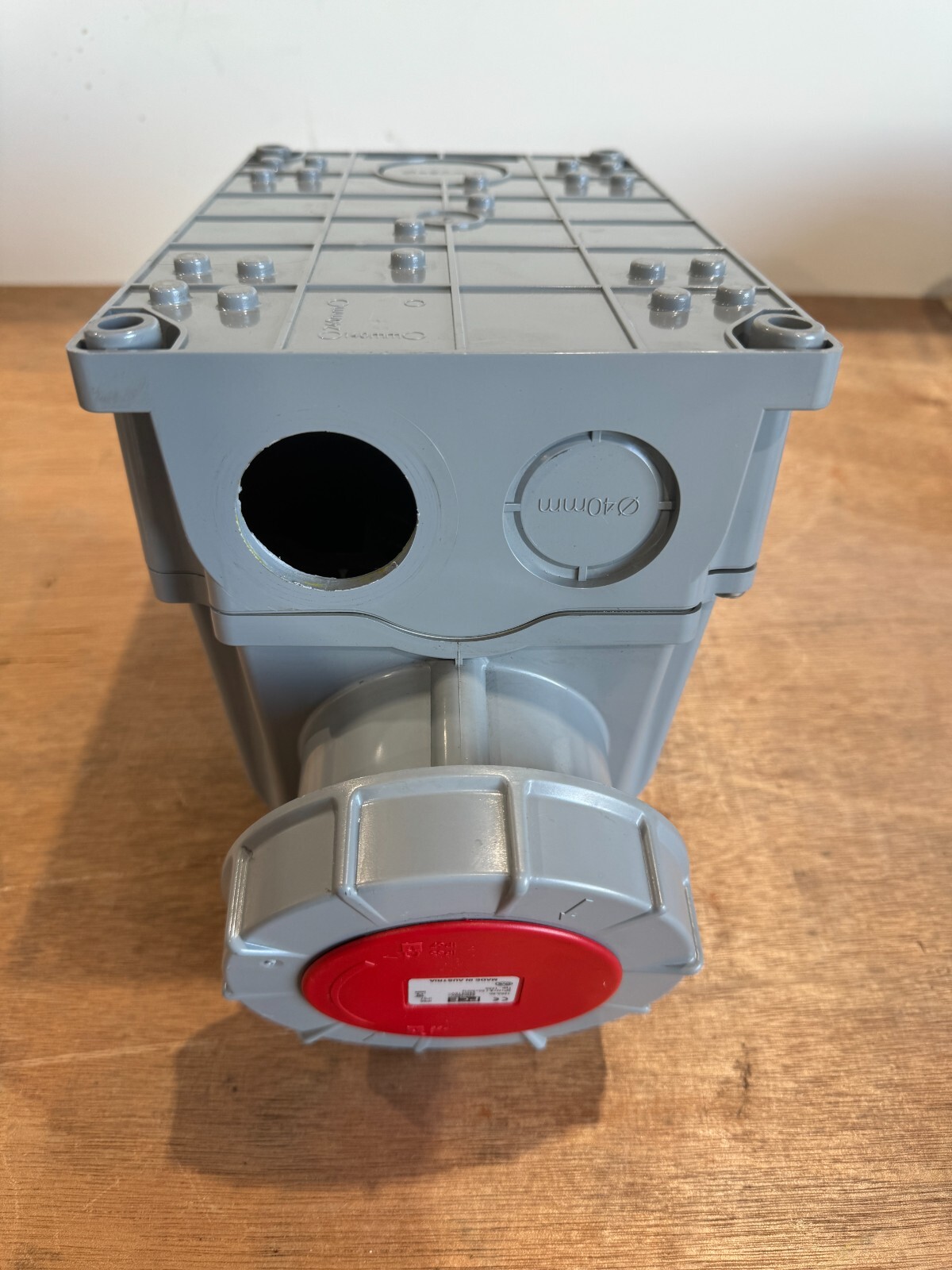 PCE Type 1455 Industrial Wall Socket 3P + N + E ( 125Amp ) 1455-6 Made Austria