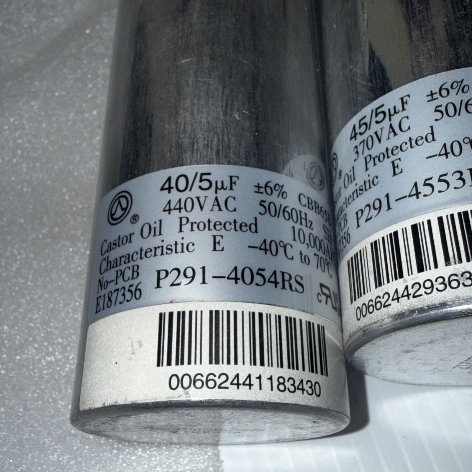 NEW Totaline P291-4054RS 4553RS 3053RS Round Run Capacitor 45+5 MFD 440V 60Hz
