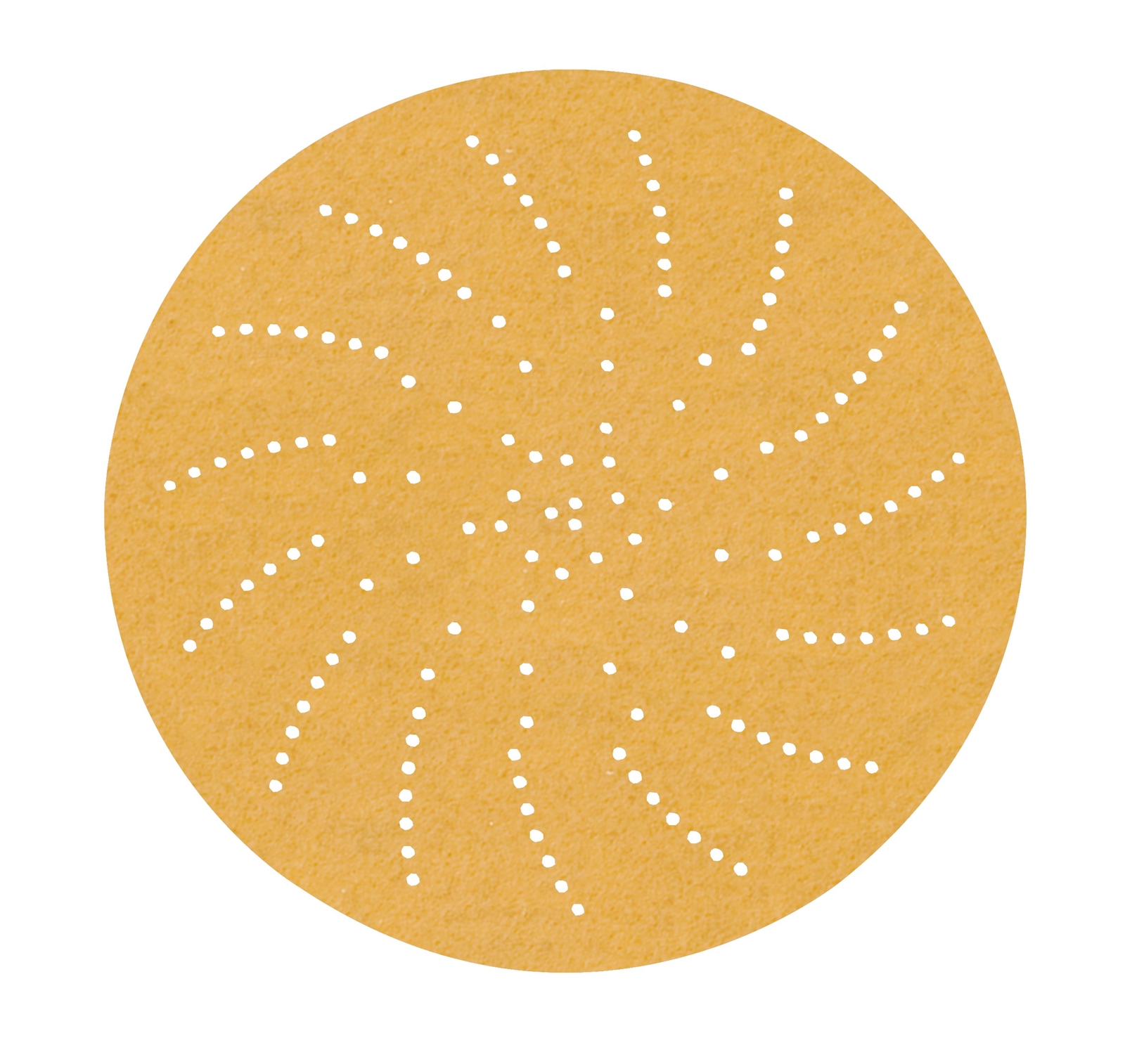 3M Hookit Clean Sanding Disc 236U, P80 C-weight, 3 in, Die 300LG, (Case of 250)