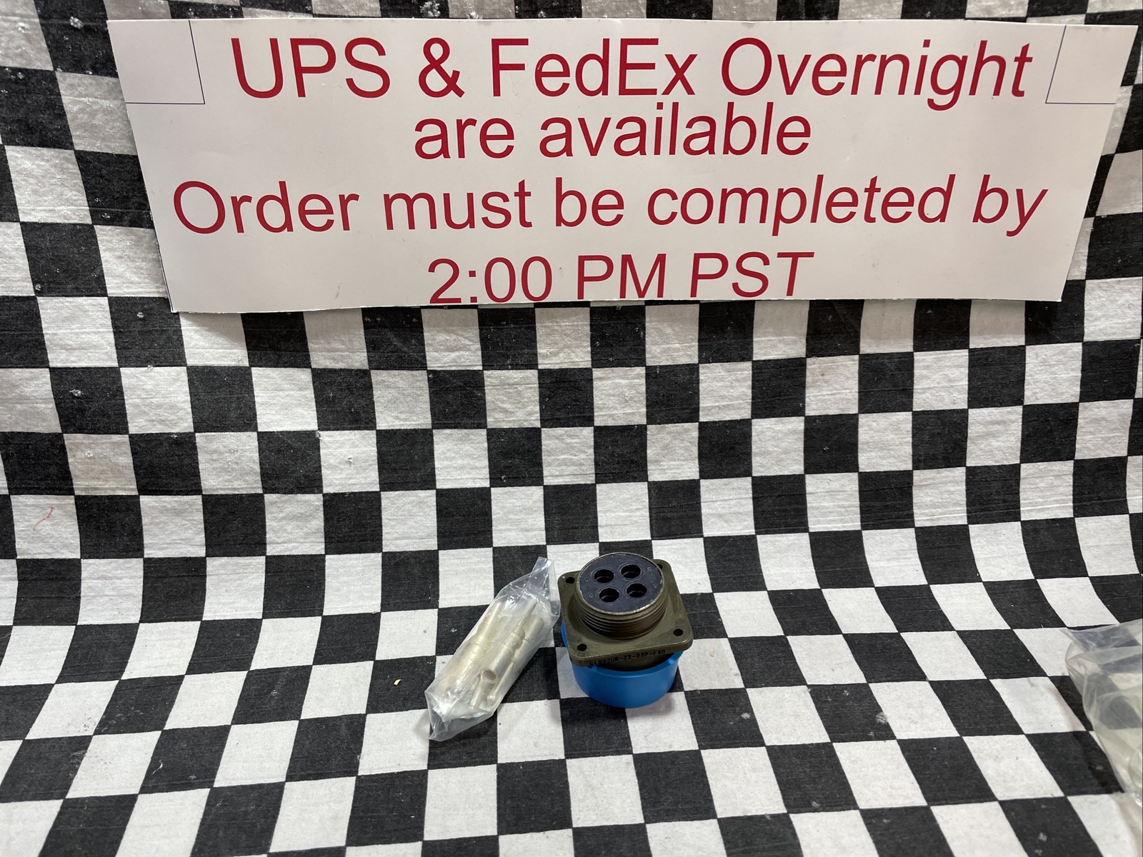 ITT Cannon CONN RCPT MALE CIR020R-22-22P-F80, CIR020R2222PF80 SHIPSAMEDAY#1474B3