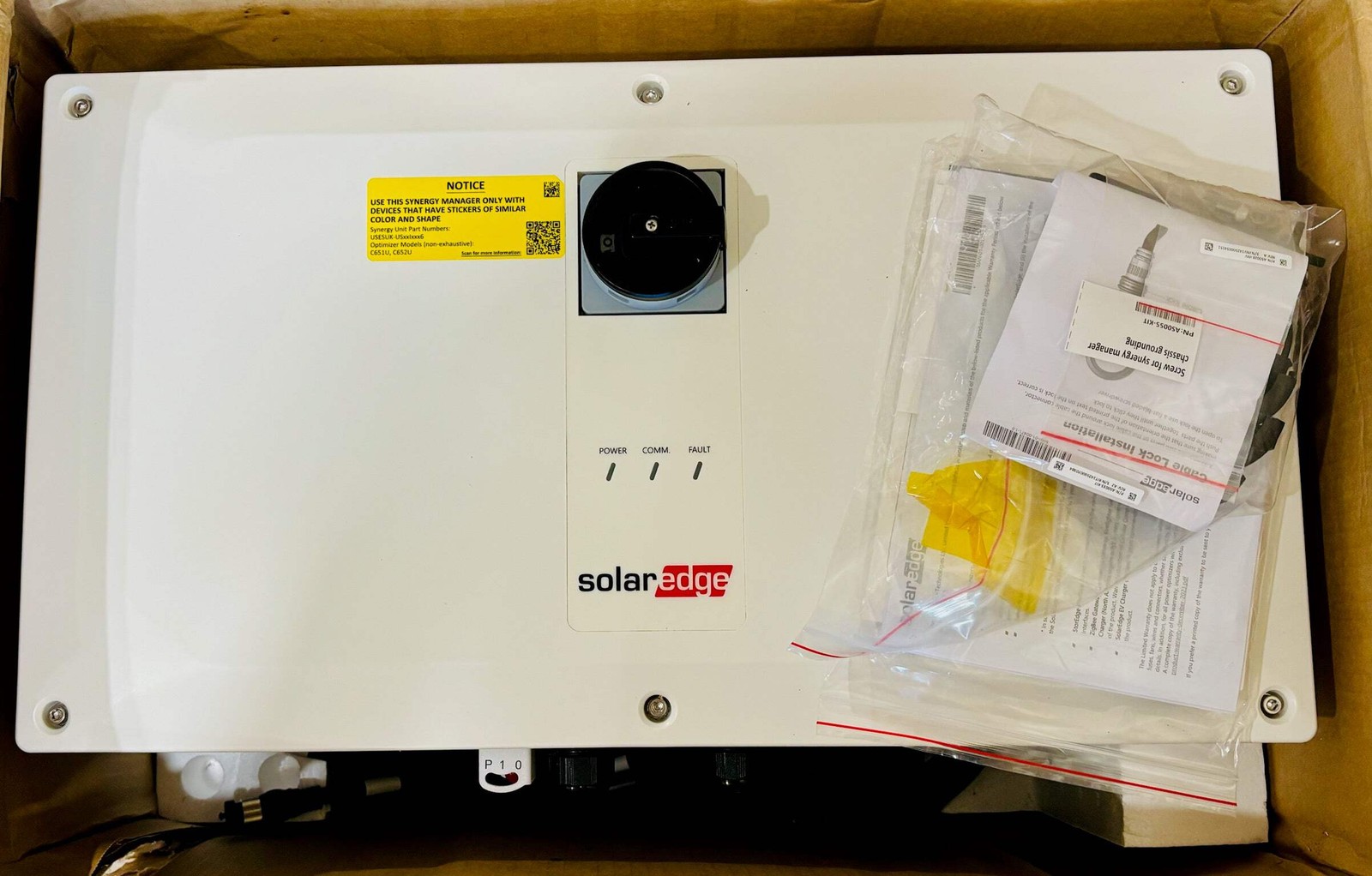 SolarEdge SE-TRI-US00IBNS4 Synergy Manager 50kW–120kW 3-Phase PV Inverter System