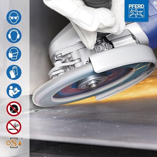 Pferd 5X7 8 Medium Flap Disc For Fillet Welds 60 Grit Zirconia Aluminum Oxide