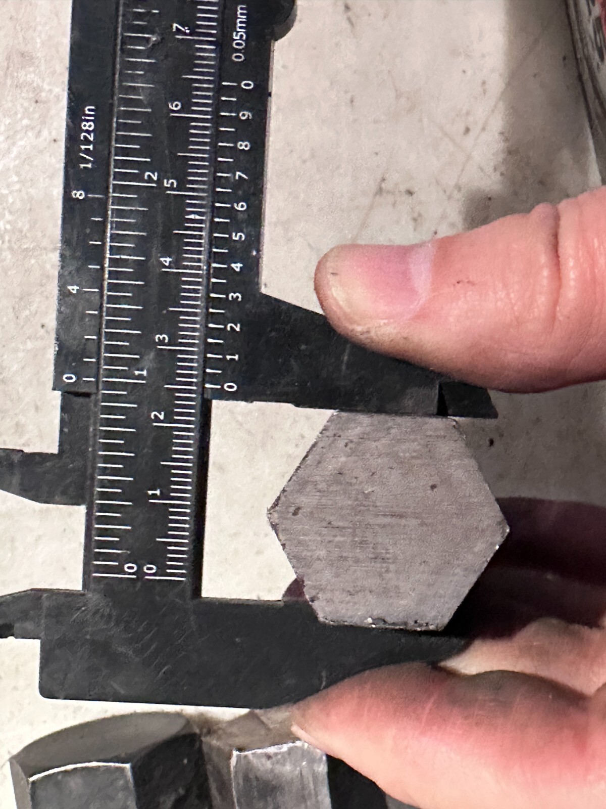 Power House Tool (Lot of 6) Tool steel hex stock 1-1/2, 1-3/8, 1-1/4, 1-1/8, 1″