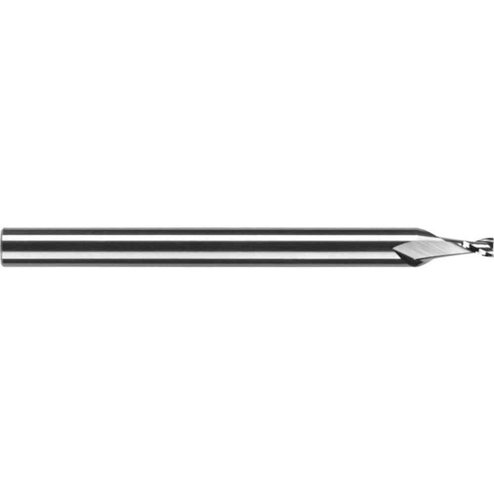 RobbJack SS-2-020 Square End Mill: 1/64″ Dia, 1/32″ LOC, 1/8″ Shank, 1-1/2″ OAL