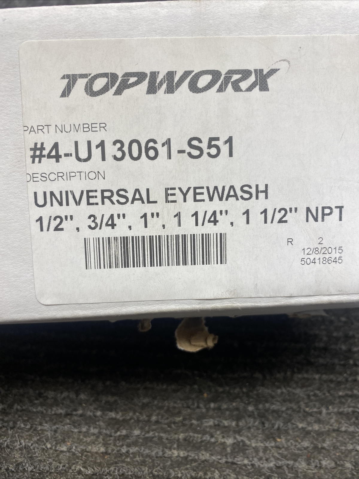 New Topworx #4-U13061-S51 Mounting Kit