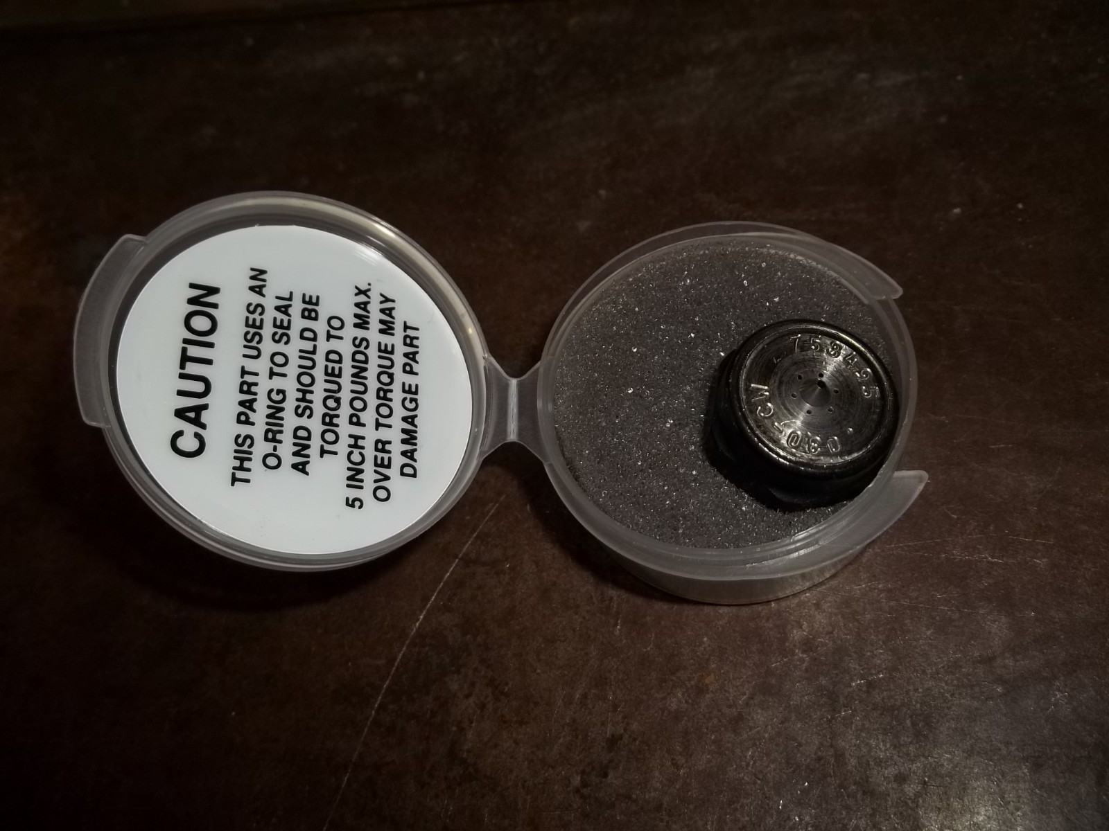 NORDSON 753495 030-CW SPRAY NOZZLE 6-HOLE (BIN106)