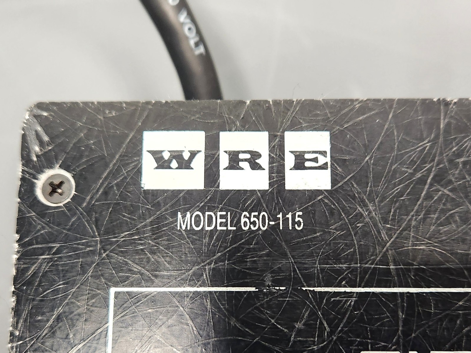Wired Range Electronics WRE Model 650-115 Tape Media Degausser Power Tested