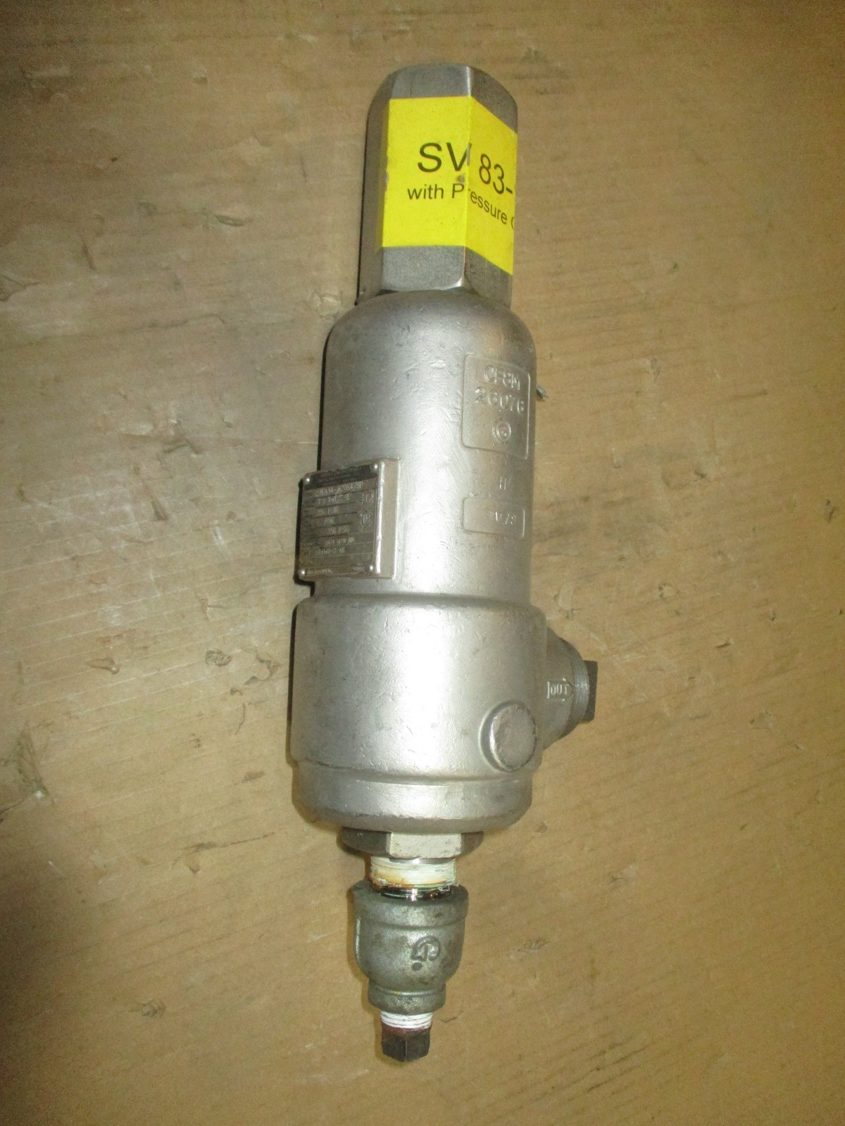 Farris Engineering Type 27EA34-M20S4/SP Pressure Relief 1×1-1/2-E 52978PRX