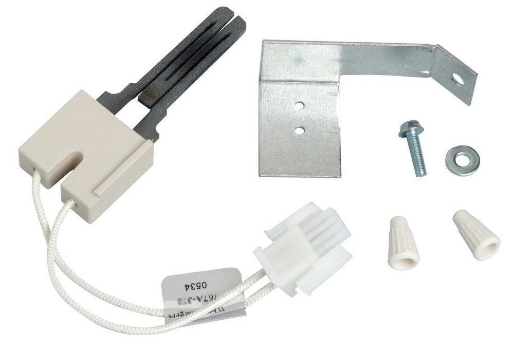 White-Rodgers 767A-383 Hot Surface Ignitor, 120V, Silicon Carbide, 5-1/4 Leads