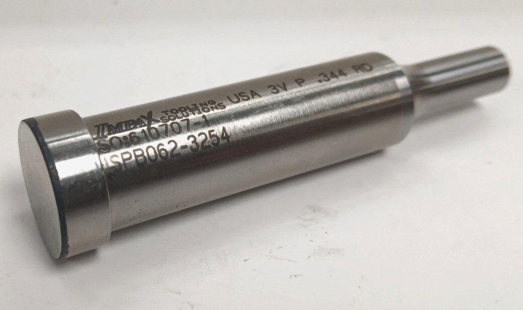 IMPAX 3V P .344 RD PUNCH ISPB062-3254 GRADE 3V SHAFT DIA 11/16 OAL 3-1/4