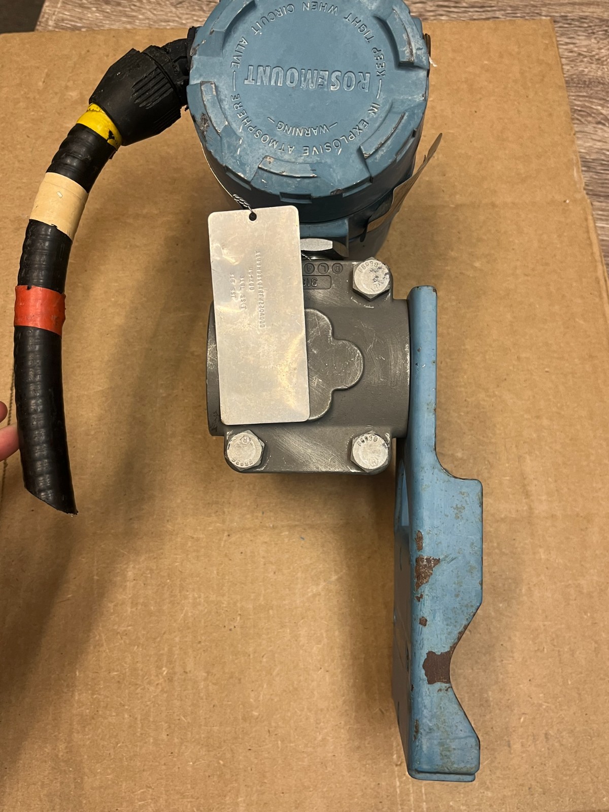 Rosemount 1151GP7S22B6M7L4D6S Gauge Pressure Transmitter w/ Mount