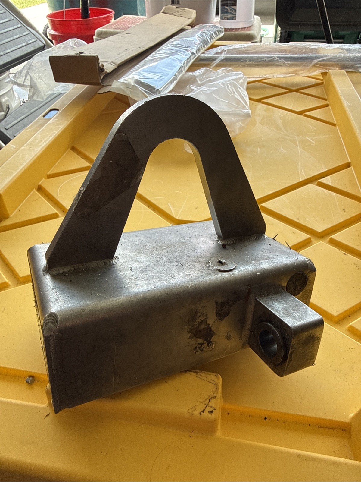 MAG-MATE CL0400 Lifting Magnet,400 lb Flat Cap.,4 in – Missing release handle