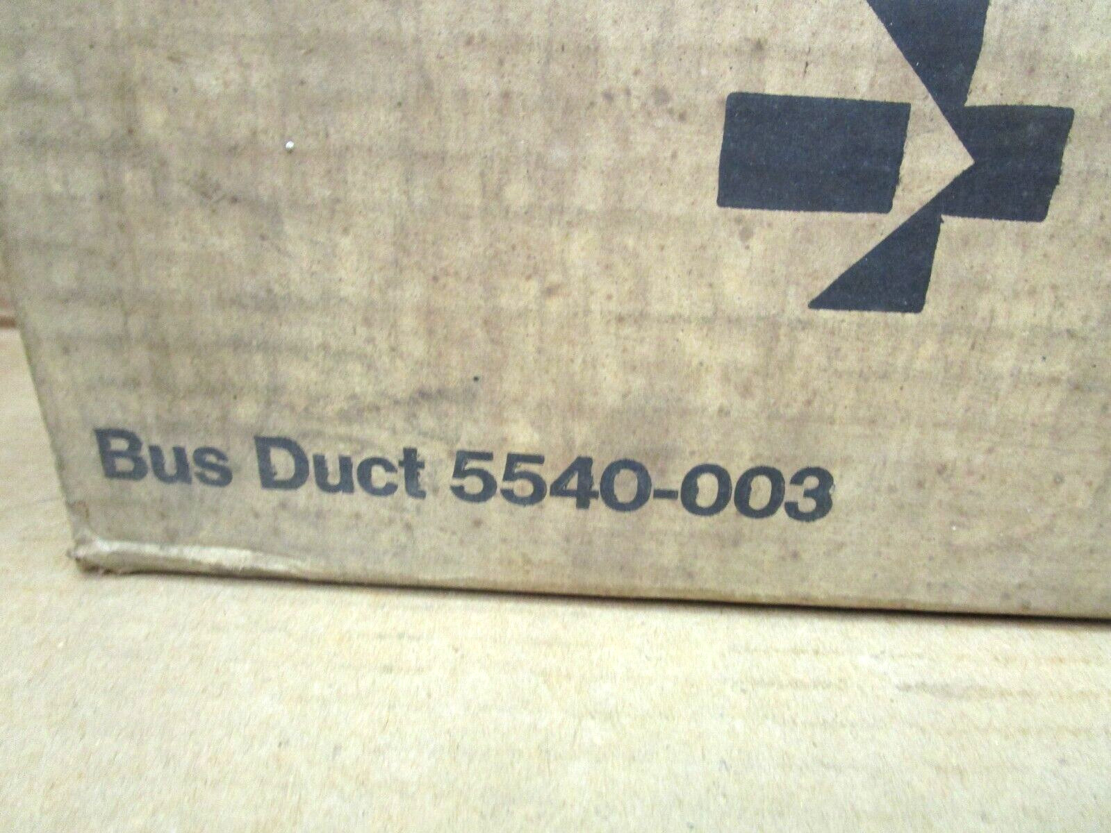 Gould Bus Duct 5540-003 50959LR