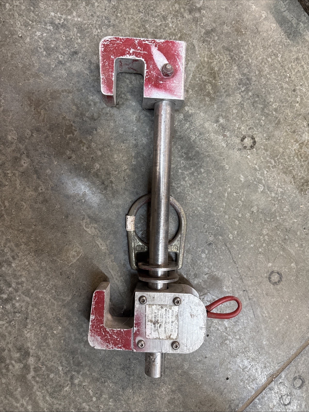 8814-12 Miller Shadow Adjustable Beam Clamp Anchor 4” to 12”