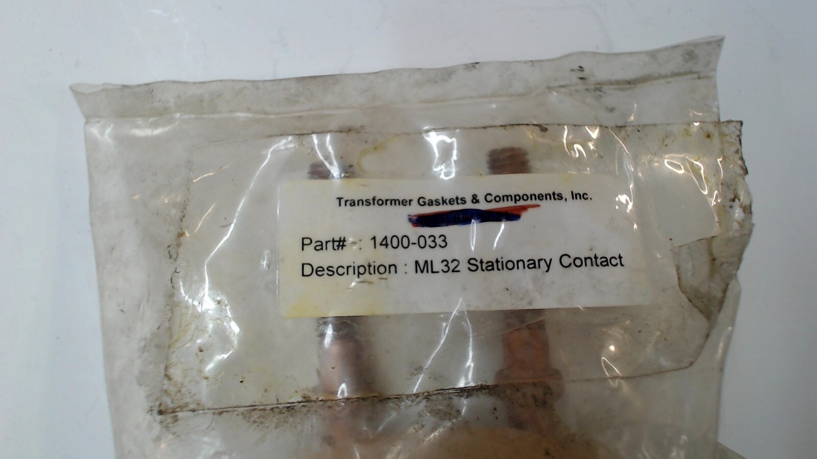 GE ML32 (1400-033) Stationary Contact, lot of 2