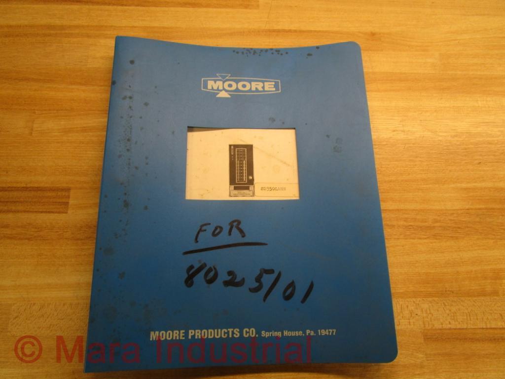 Moore SD350L Instruction Manual For Model SD350LANN