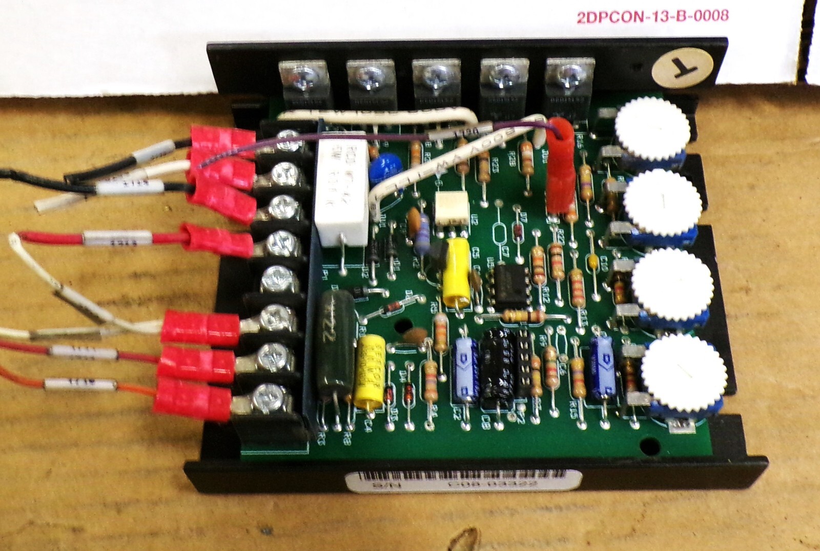 DART CONTROLS 125DV-C-W1838 PROCESS CONTROL MODULE 120/240VAC ROHS COMPLIANT