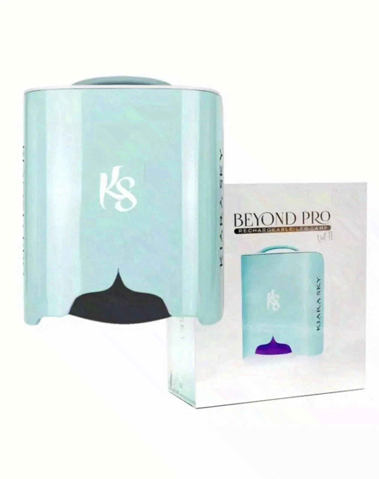 K𝔦ara Sky Beyond Pro Rechargeable LED Nail Lamp Volume II Blue NEW