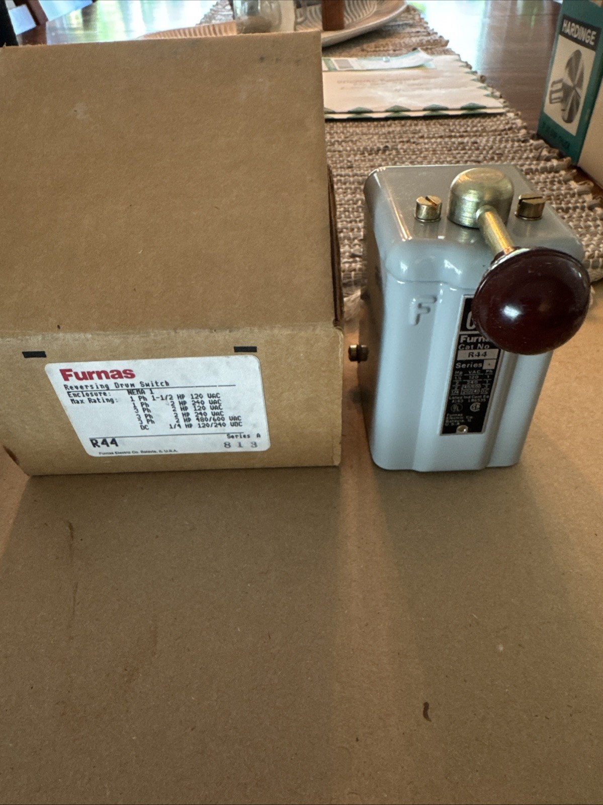 Furnas R44 Reversing Type Drum Controller