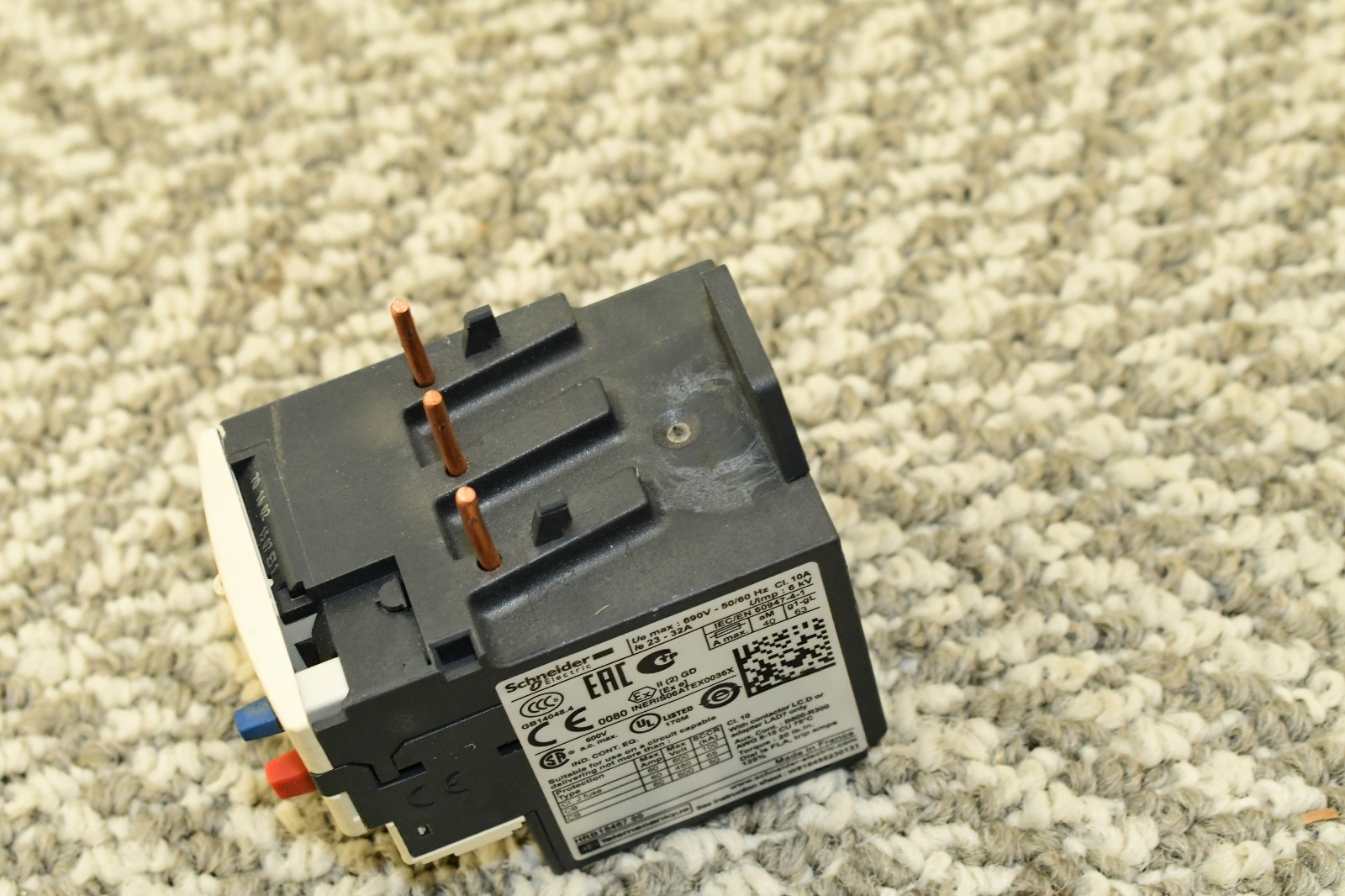 Schneider Electric TeSys LRD32L Thermal Overload Relay 23-32A