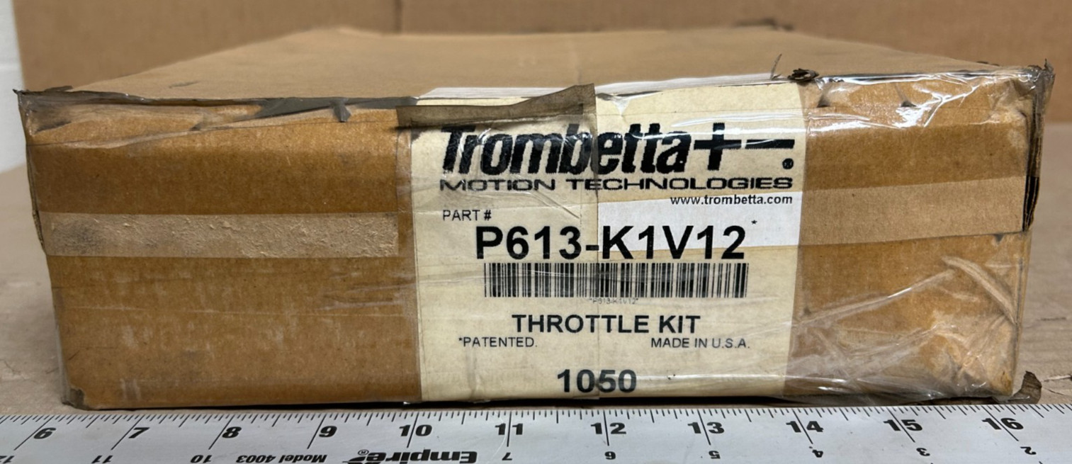 Trombetta Throttle Control Cable Kit With 12V Solenoid P613-K1V12