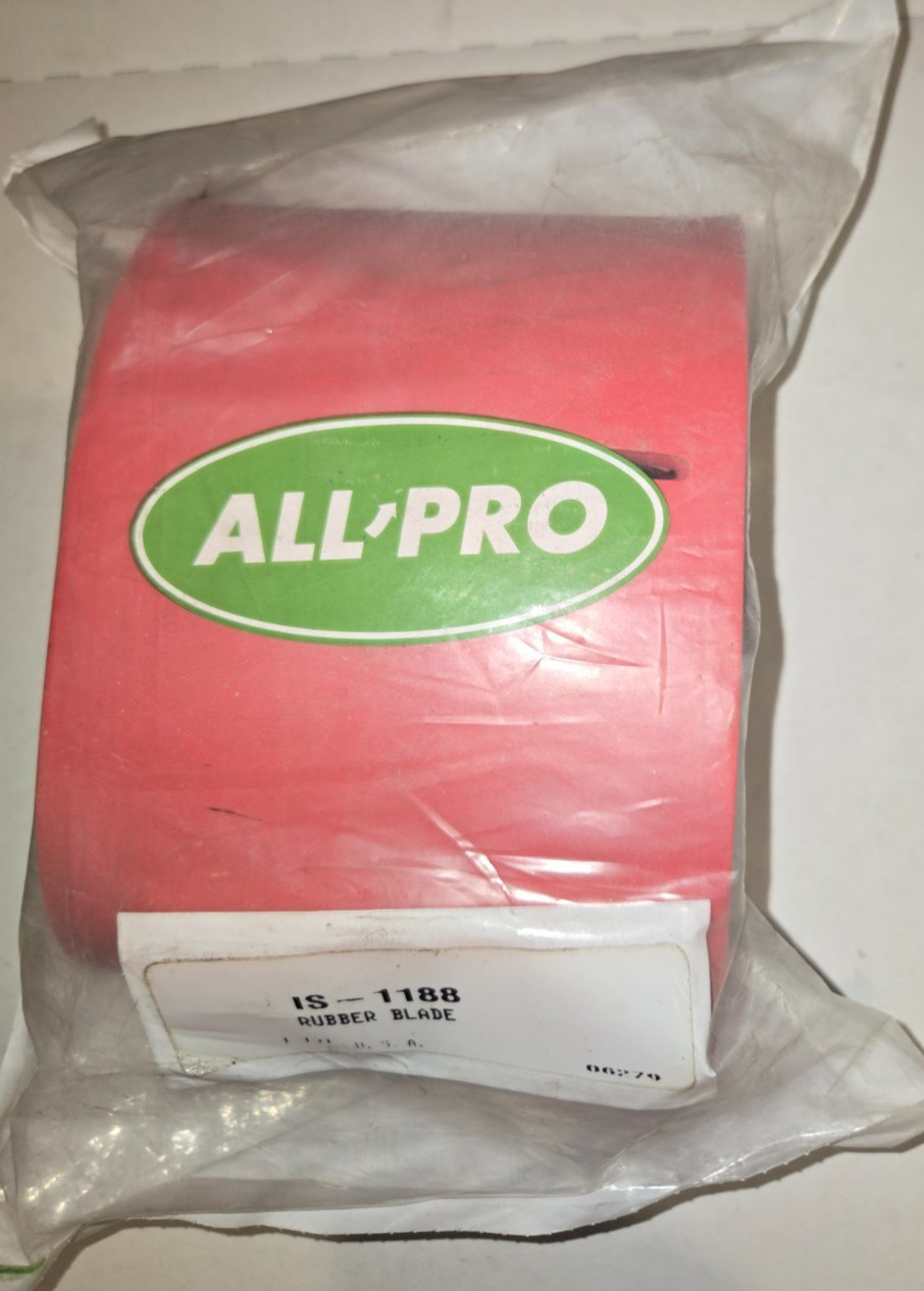 All Pro IS-1188 Rubber Squeegee Blade