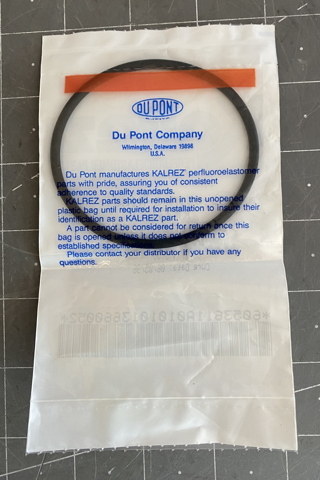 Kalrez O-Ring AS-568A Compound 4079 PN: K#231