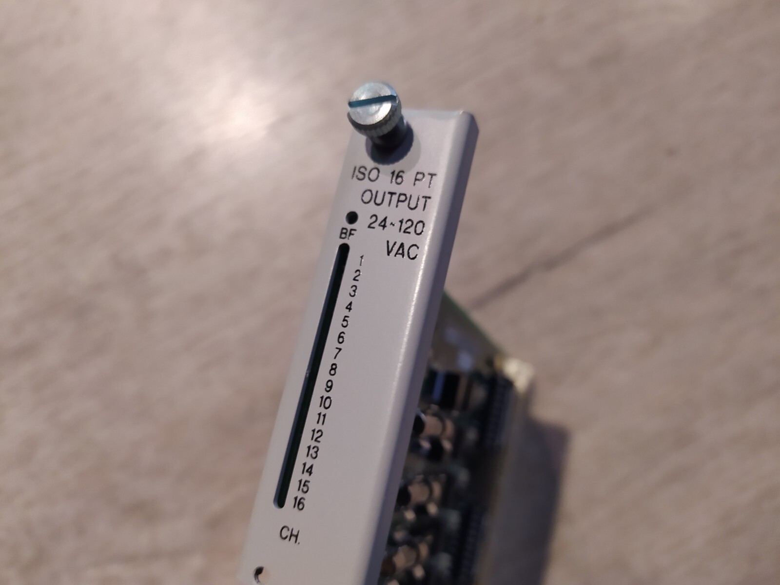 CONTROL TECHNOLOGY ISO 16 PT OUTPUT 505-2590-A [NEW]