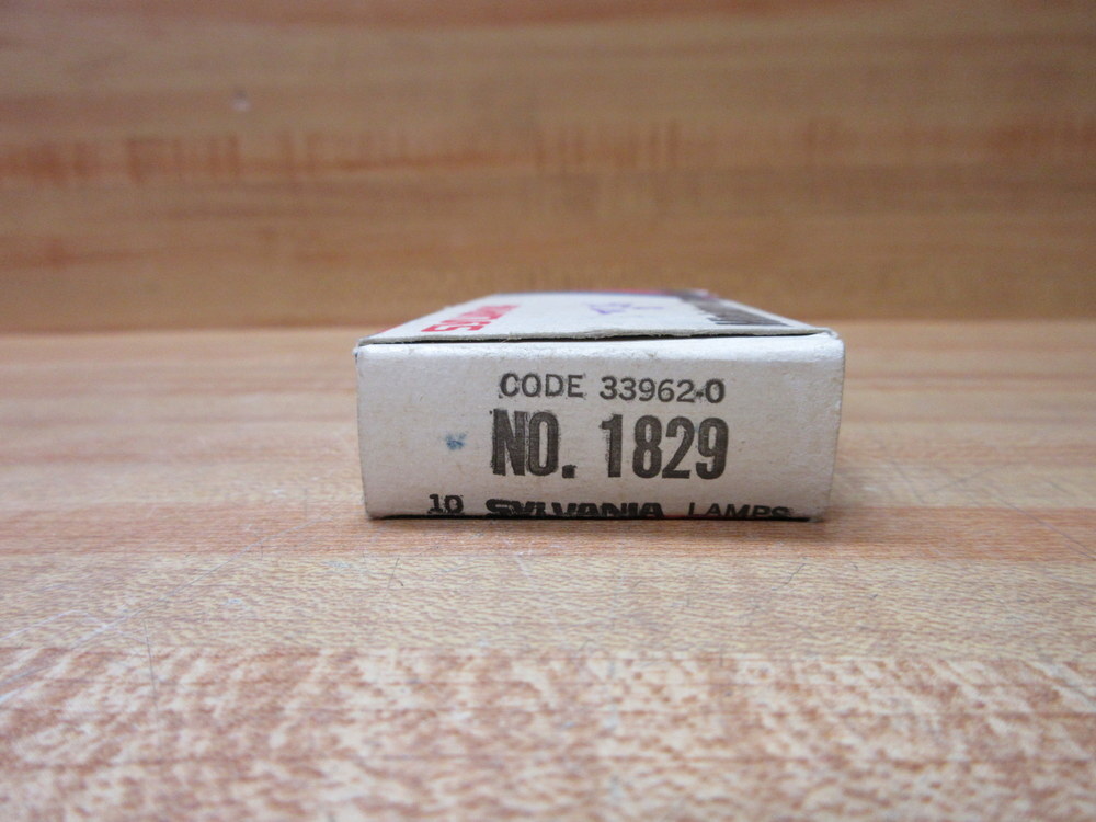 Sylvania 1829 GTE Miniature Lamp Light Bulbs (Pack of 7)