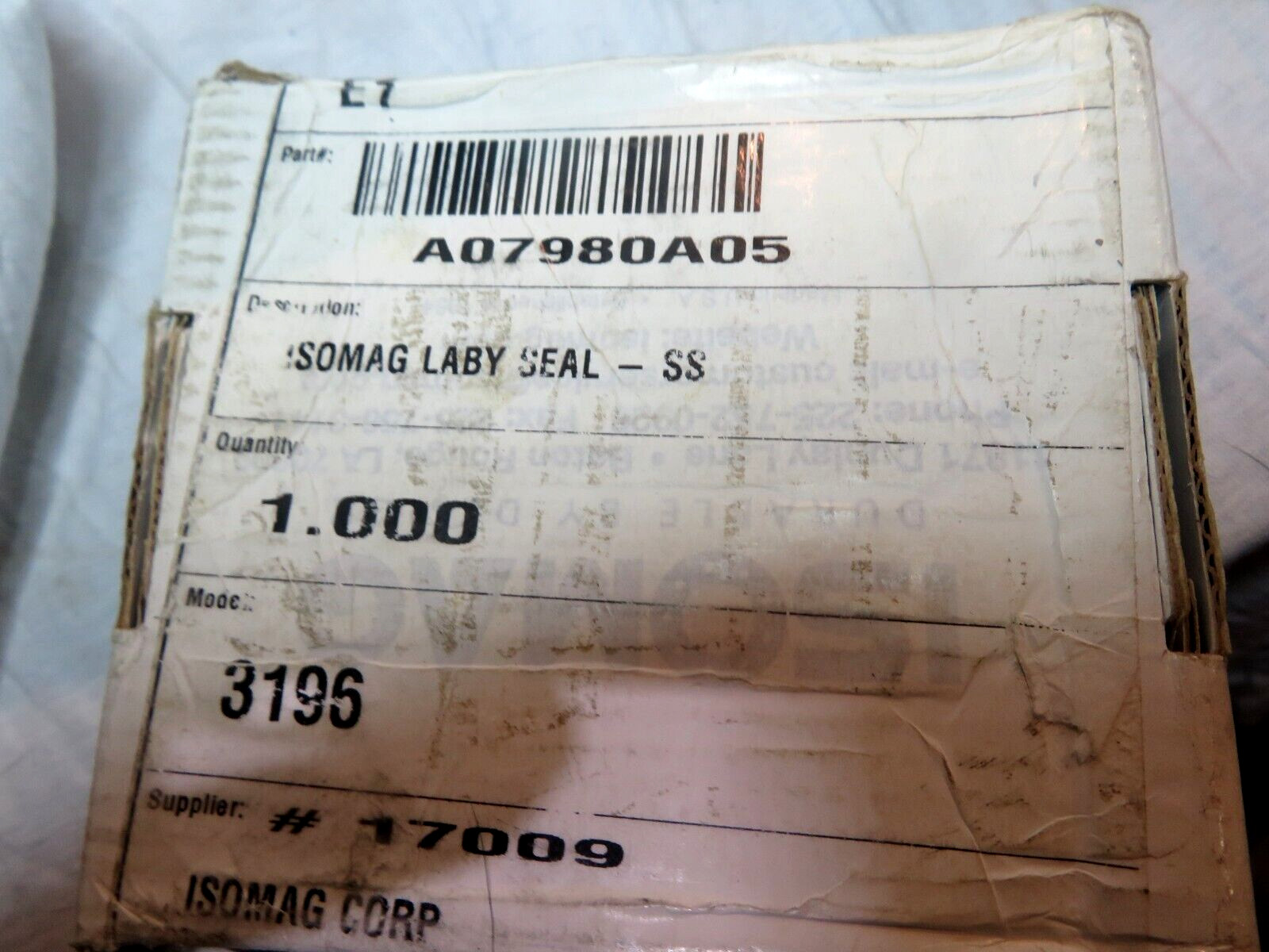 ISOMAG LABYSEAL 2.25MP28 x 75 V7 UL SS (K-6)