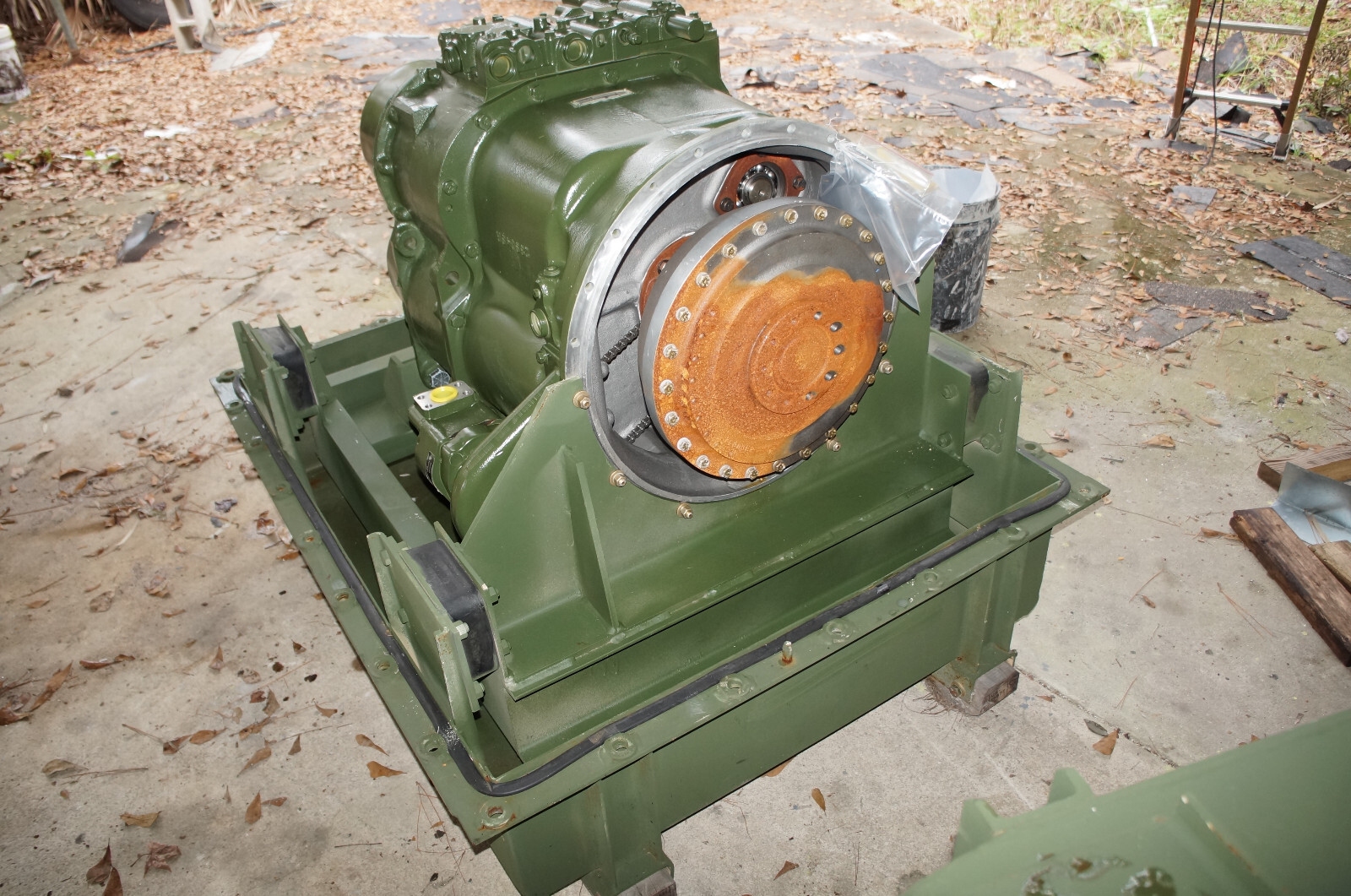 CLARK 13.5 HR 3610-2 Cross-Drive Transmission, M9-ACE, Re-Manufact & Steel Crate
