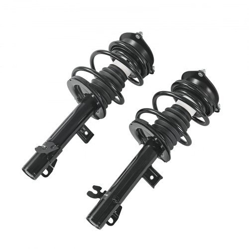 Front Shock Absorber Strut Assembly, 2Pcs Shock and Strut Assembly with Coil Spr