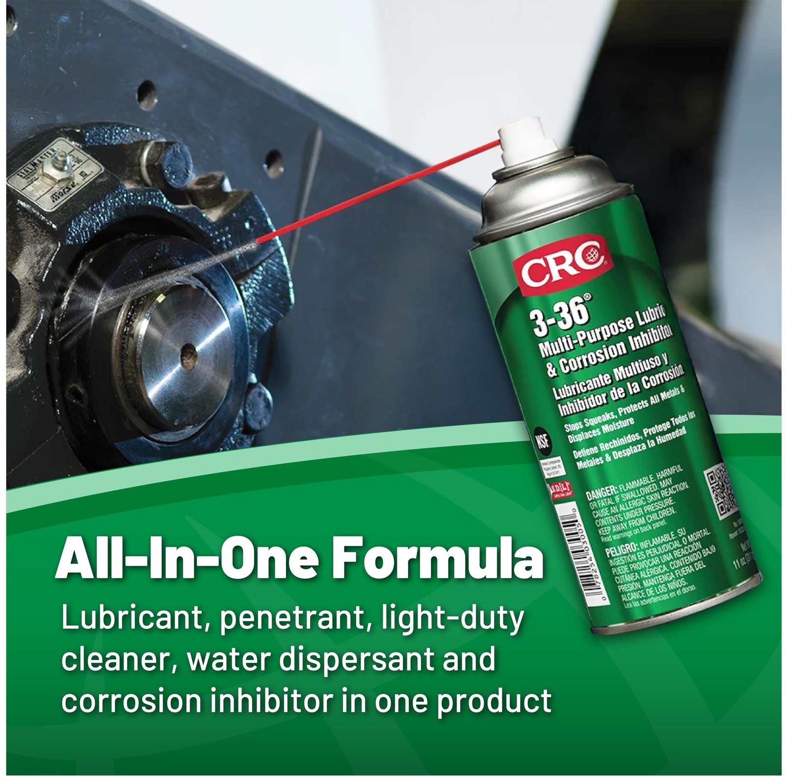3-36 Multipurpose Lubricant & Corrosion Inhibitor 03005 – 11 Wt Oz., Corrosio…