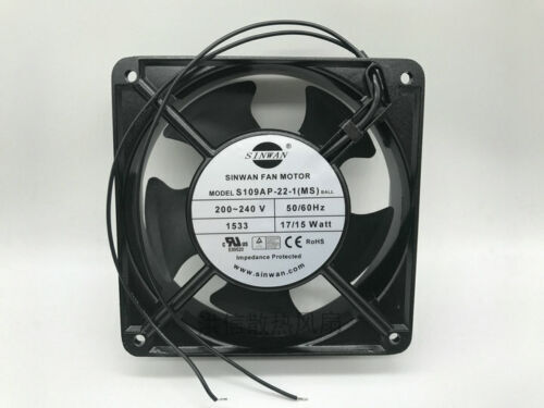 new SINWAN FAN MOTOR S109AP-22-1 (MS) 200-240V 50/60HZ 2-wire cooling fan