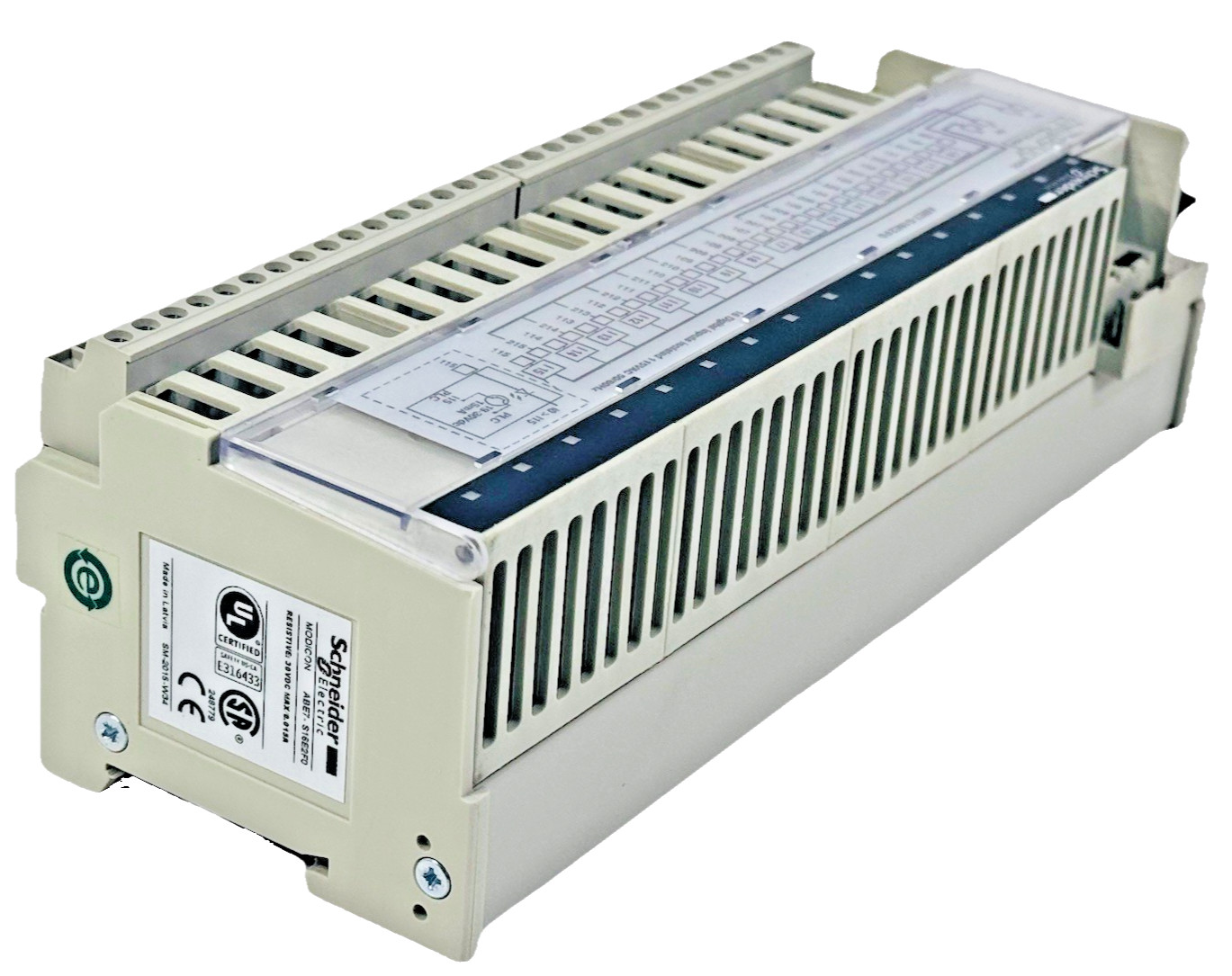 Schneider Modicon ABE7-S16E2F0 Solid State Output Relay 30VDC/0.015A Missing Con