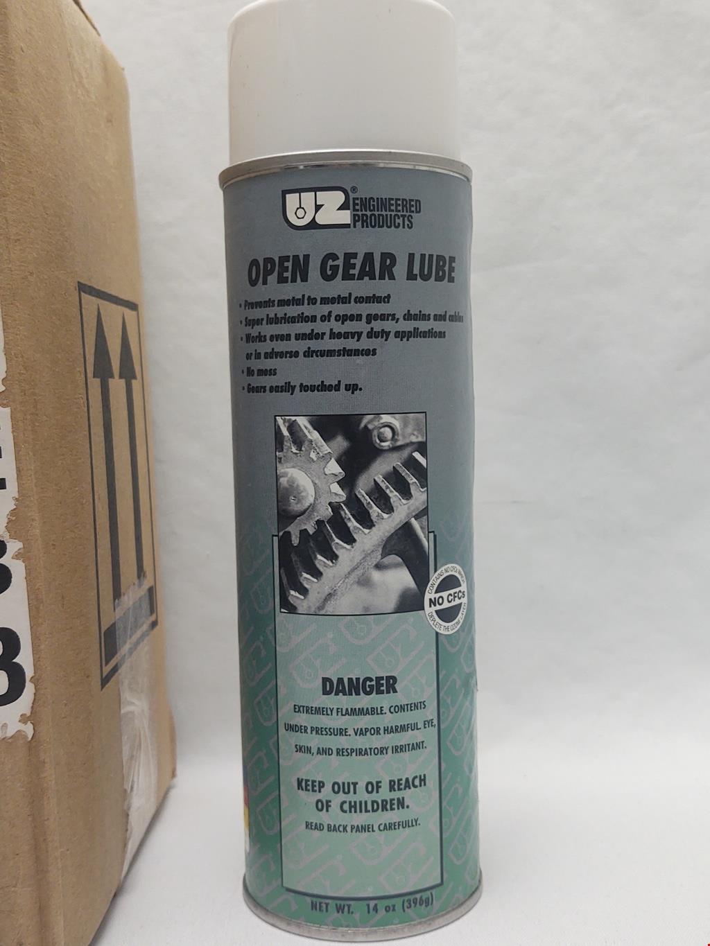 UZ Engineered Products OGL Open Gear Lubricant – 14 oz Aerosol Can28+