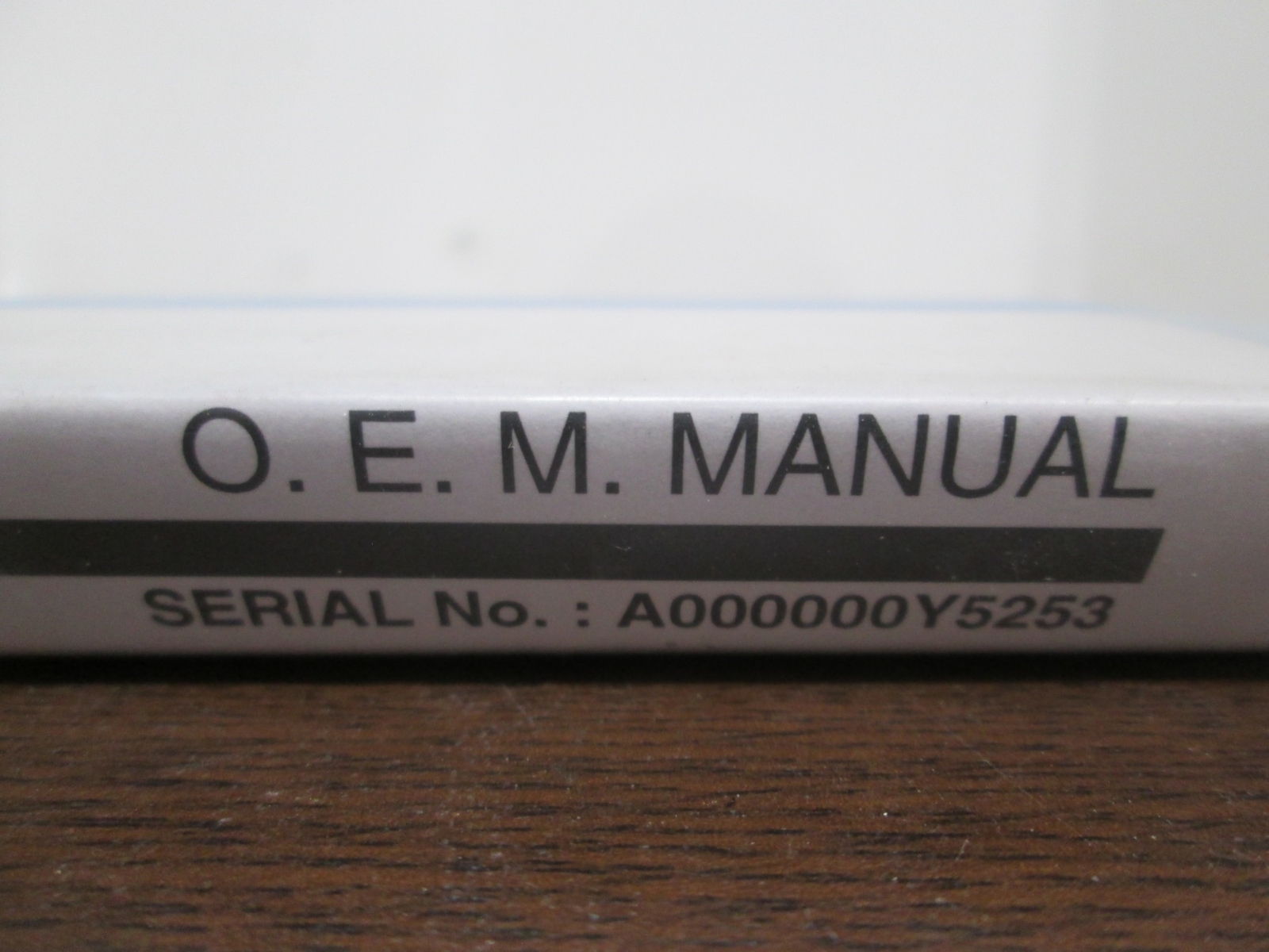 Tokyo Electron, ALPHA-8S-E, P-D-Poly, O.E.M. Manual, Used
