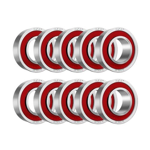 XiKe 10 Pcs Flanged Ball Bearings ID 3/4″ x OD 1-3/8″, Applicable for Lawn
