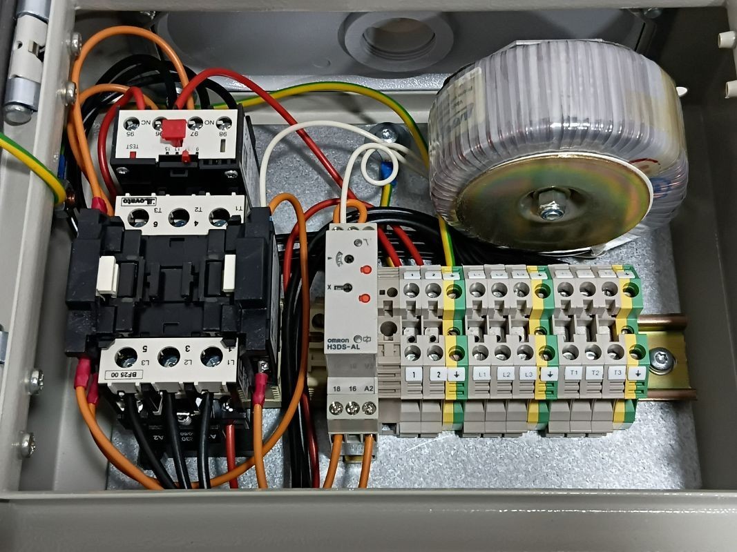 Kockum Sonics TK 75 A Contactor Unit Control Voltage 230V, Main Voltage Max 500V