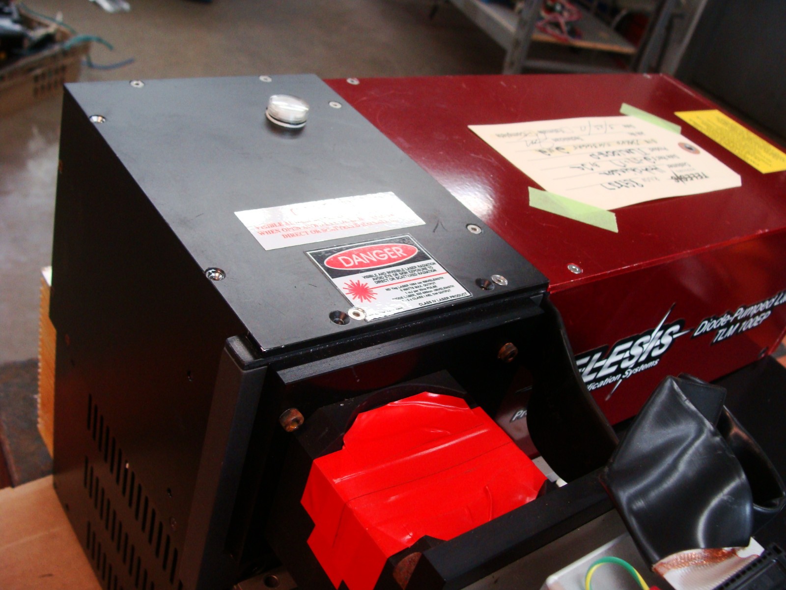 TELESIS TLM SERIES DIODE-PUMPED LASER SYSTEM TLM 100EP