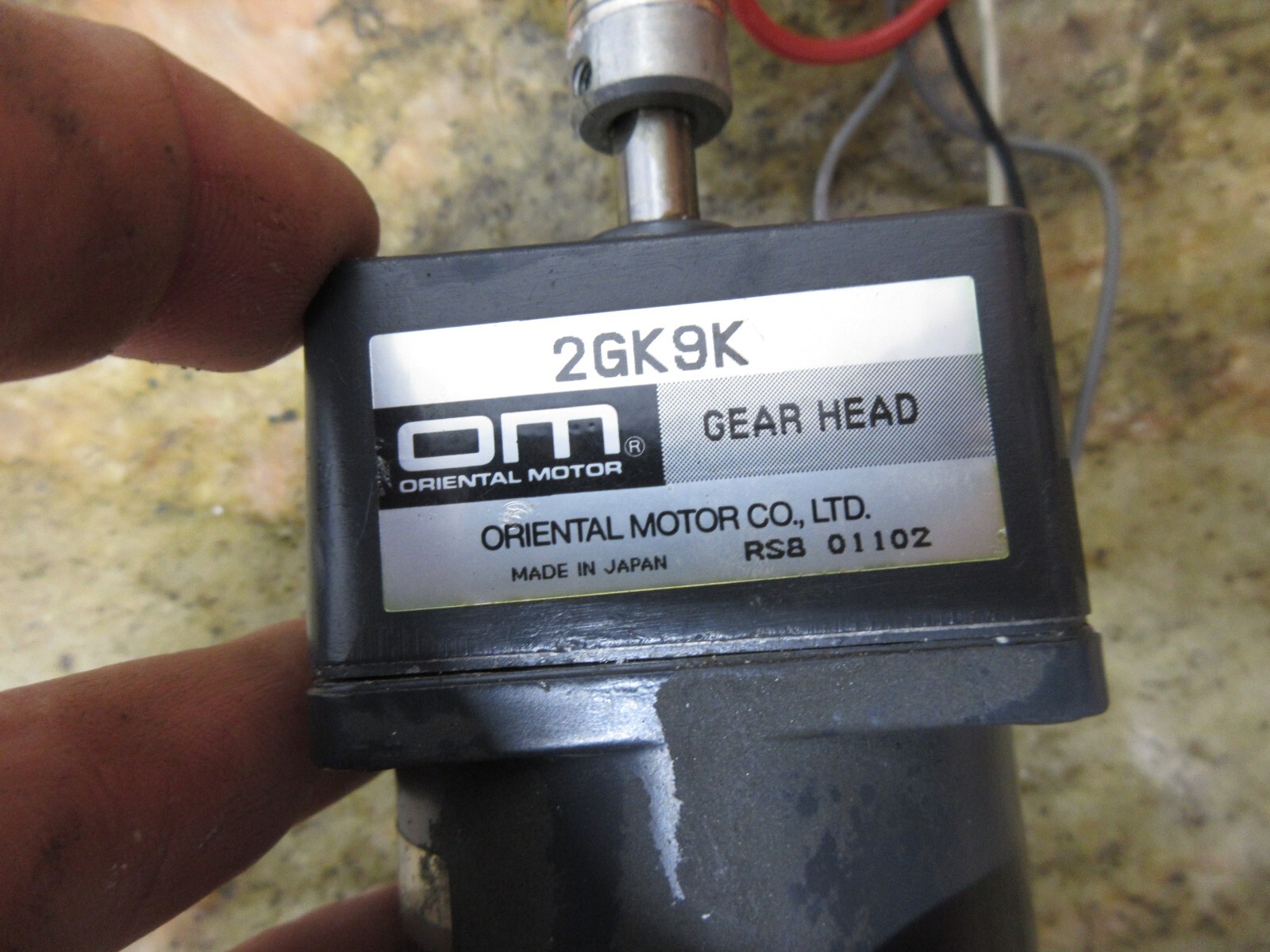 OM ORIENTAL MOTOR TORQUE MOTOR 2TK3GK-A 50/60HZ 3W 4P 100V 2GK9K RS8 01102