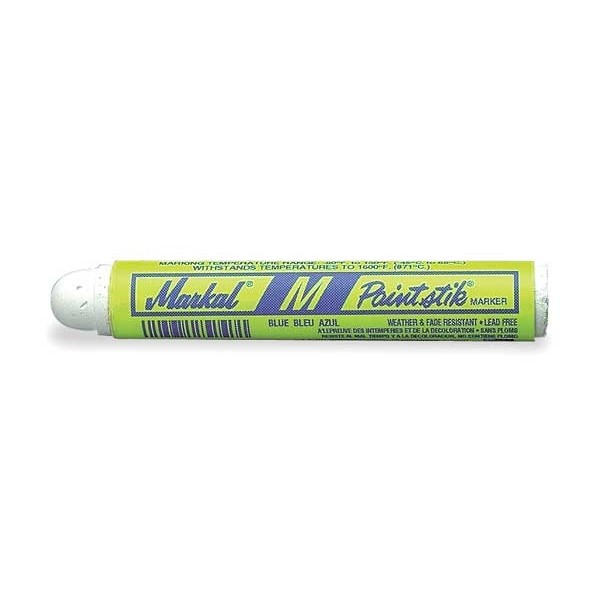 Markal 81920 Paint Crayon, Large Tip, White Color Family, 12 Pk